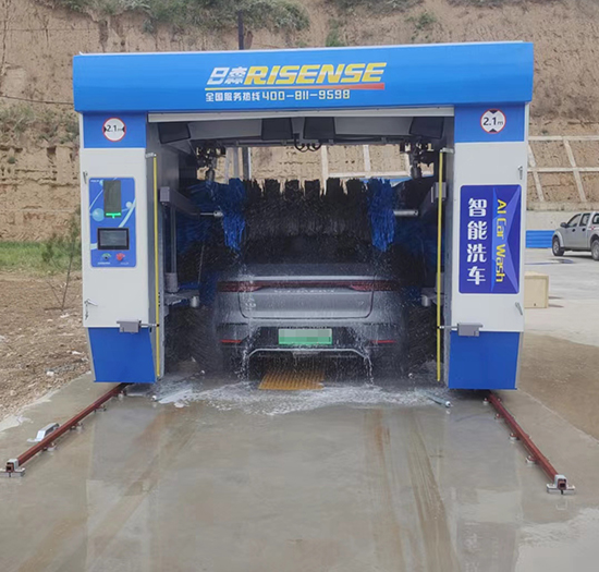 甘肃加油站安装日森自动洗车机