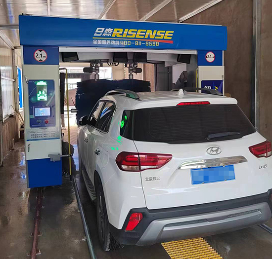 山西加油站安装日森全自动洗车设备