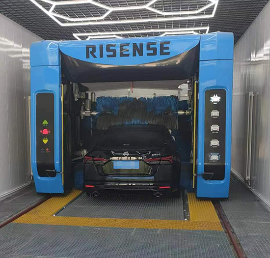 北京单位安装日森新款智能洗车机