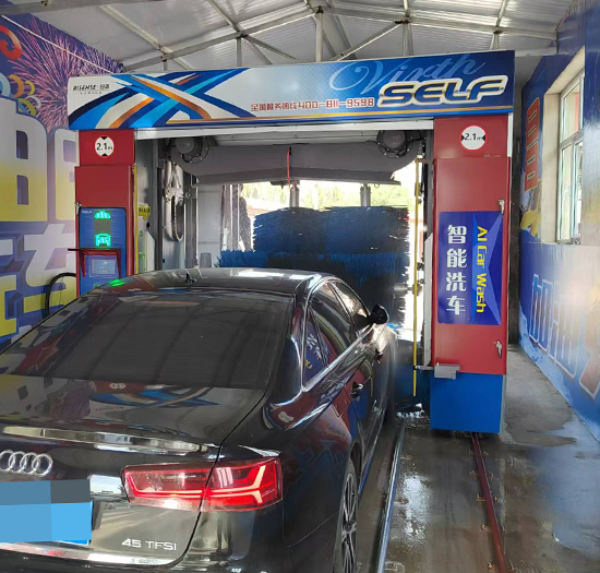 山西加油站安装日森智能洗车机